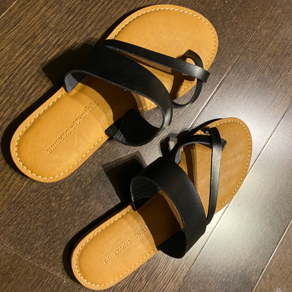 Black Flip Flop Sandal
